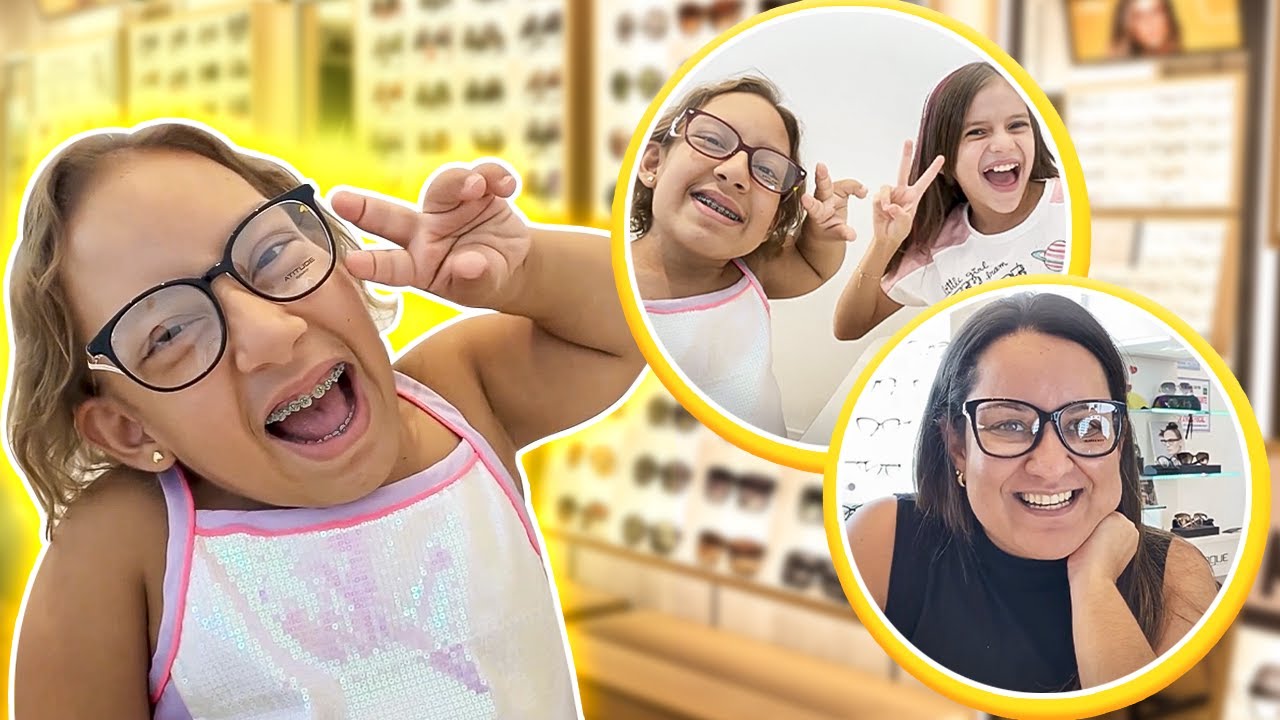 Maria Clara vai ter que usar ÓCULOS DE GRAU - Clau Santana
