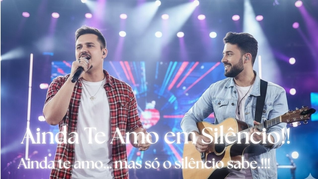 Ainda Te Amo Em Silêncio | Música inspirado Clayton e Romário | Sertanejo 2026 2025