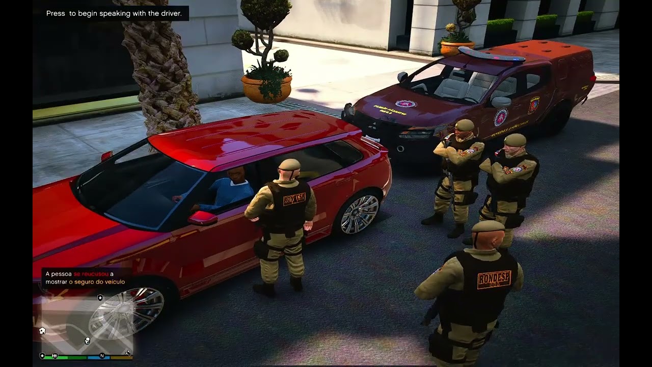 GTA V PATRULHAMENTO COM A RONDESP + PERSEGUIÇÃO INSANA COM CRIMINOSOS QUE ROUBARAM VIATURA DO IML