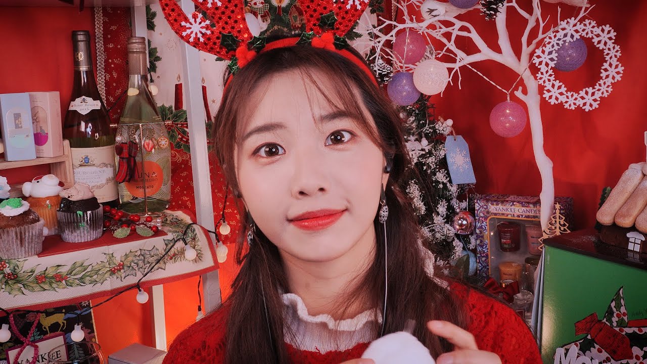 Christmas party gift shop role play ASMR