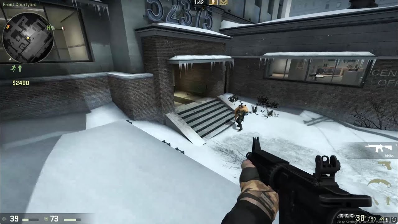 CS:GO cs_office Gameplay ( No Commentary )