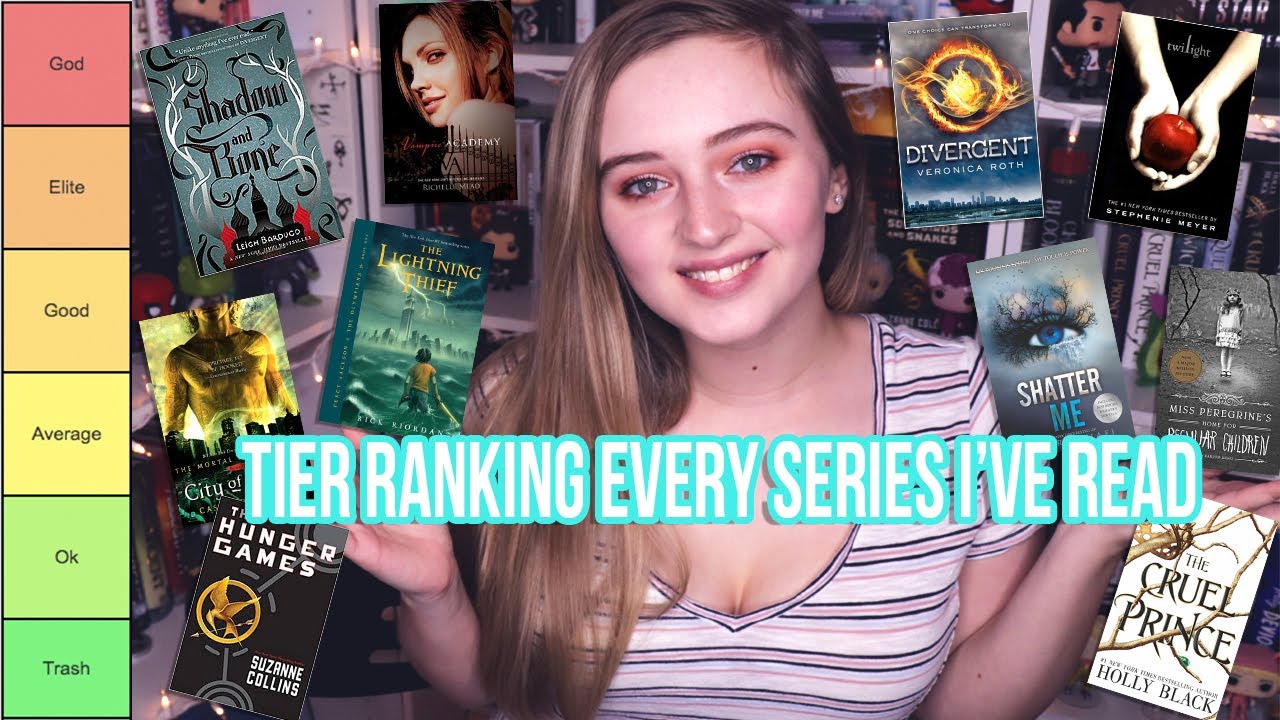TIER RANKING EVERY SERIES I'VE READ