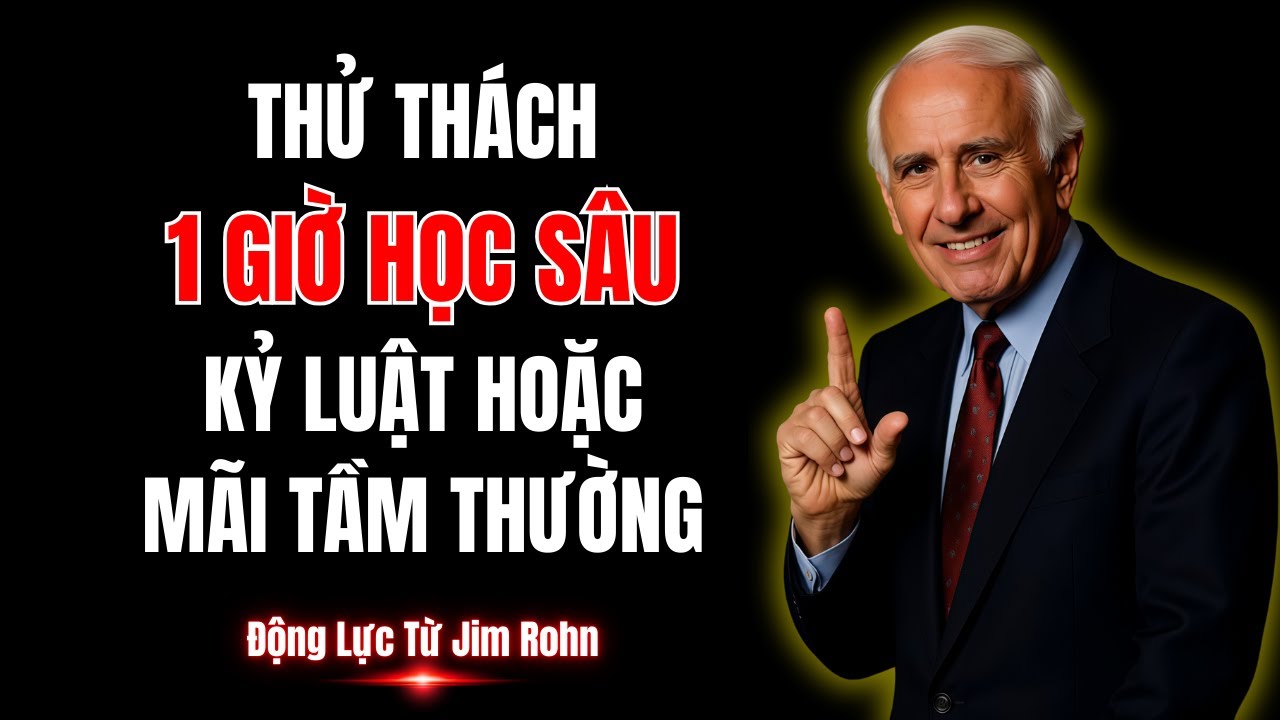 1 Giờ Học Sâu: Kỷ Luật Nhỏ Thay Đổi Vận Mệnh | Động Lực Từ Jim Rohn