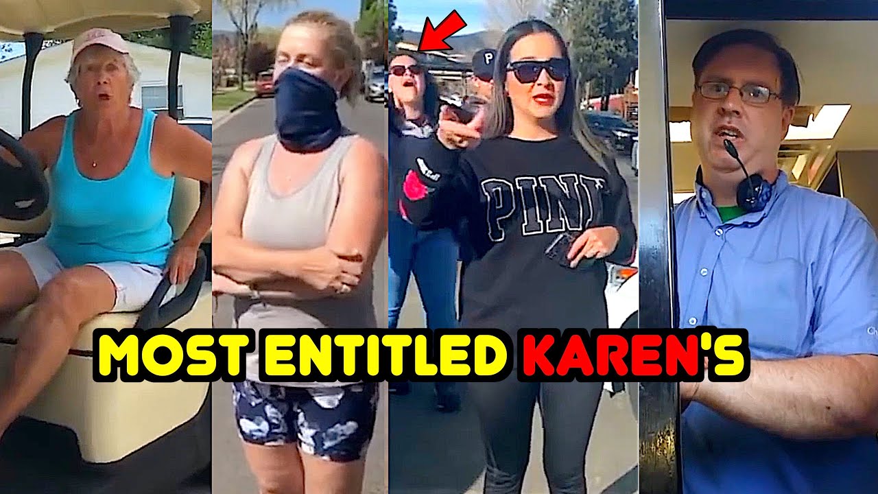 TOP 5 Best Ultimate Public Freakouts - Most Entitled Karens #6