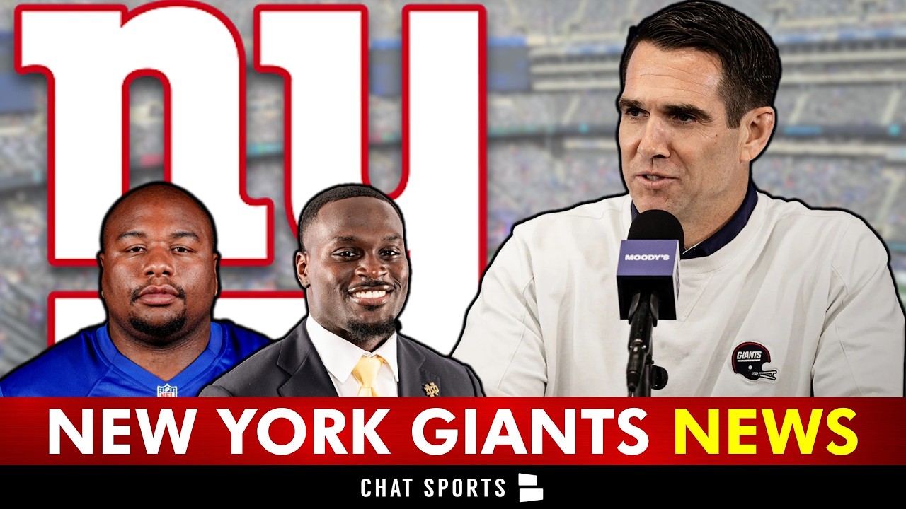 🚨MAJOR Giants News After Pre-Draft Press Conference: Dexter Lawrence, Jeremiyah Love, Sonny Styles