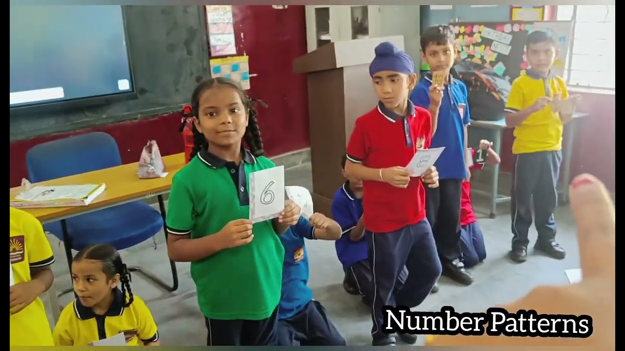 Number Patterns #LearnWithFun#MathAndEnglish#SmartKidsSmartFuture#SchoolVibes#GrowingMinds