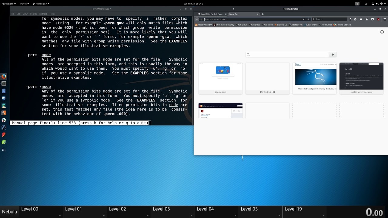 Exploit-Exercises Nebula - Part 1