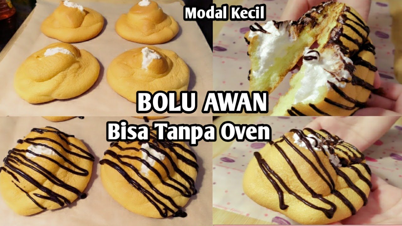 Ide Jualan Online Yang Laris Di Order Resep Membuat CLOUD BREAD Yang Lembut