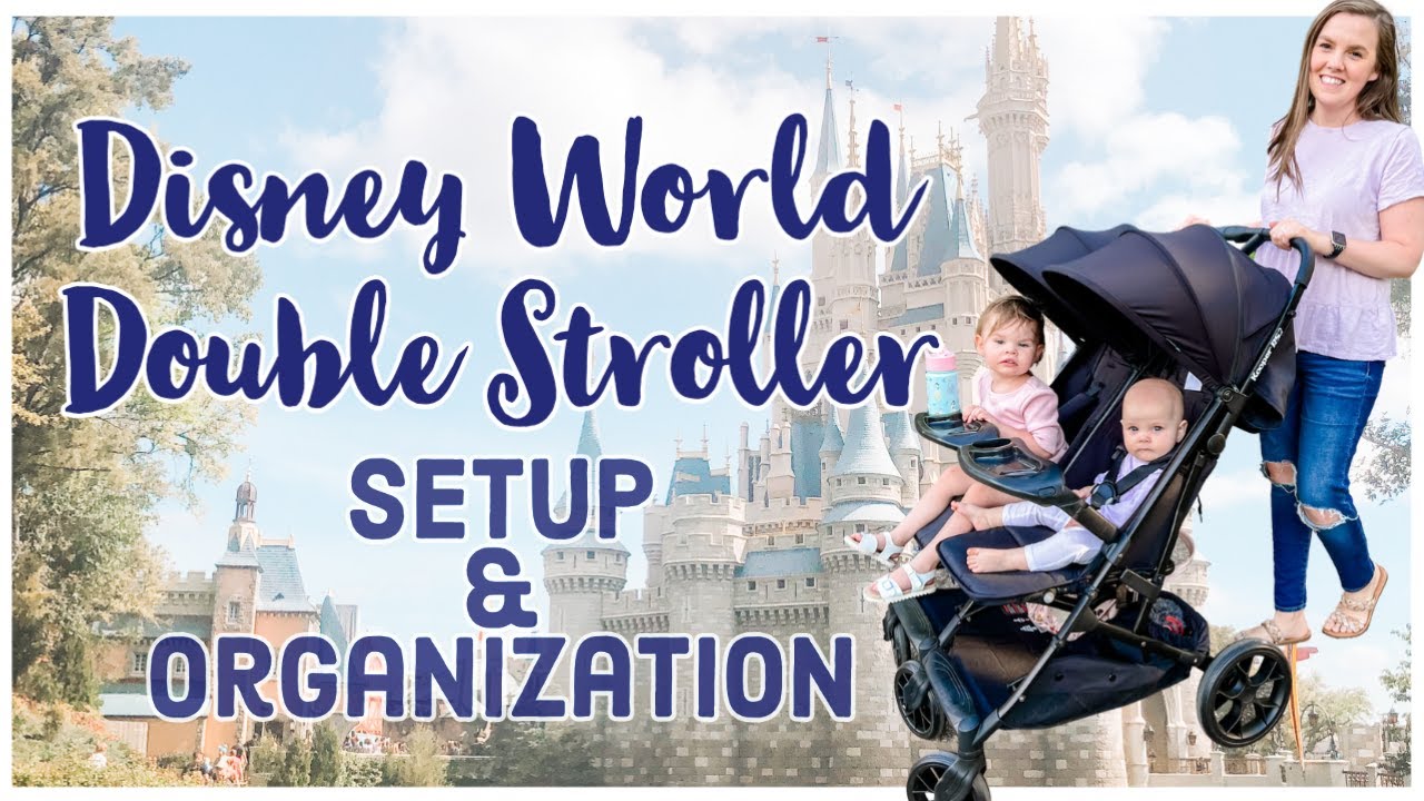 Сборка коляски для двоих детей в Disney World | Организация коляски Disney | Сборка коляски Disney