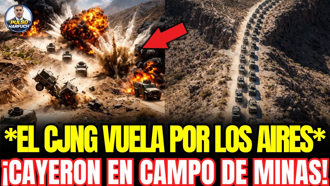 ¡VOLARON POR LOS AIRES! CJNG CAE en CAMPO MINADO: TRAMPA LETAL de los MURCIÉLAGOS