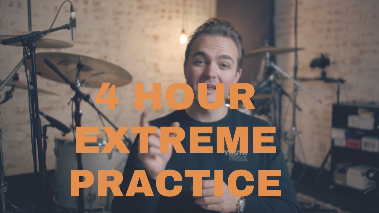 4 HOUR PRACTICE SESSION (DRUMS)