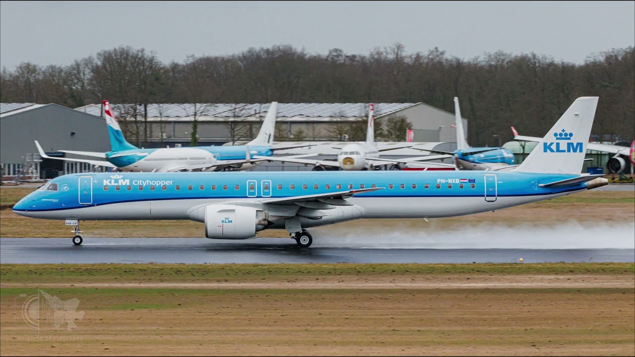 Depature PH-DXB Twente airport, 13-03-2026 (A56) 1080P (Canon R7)