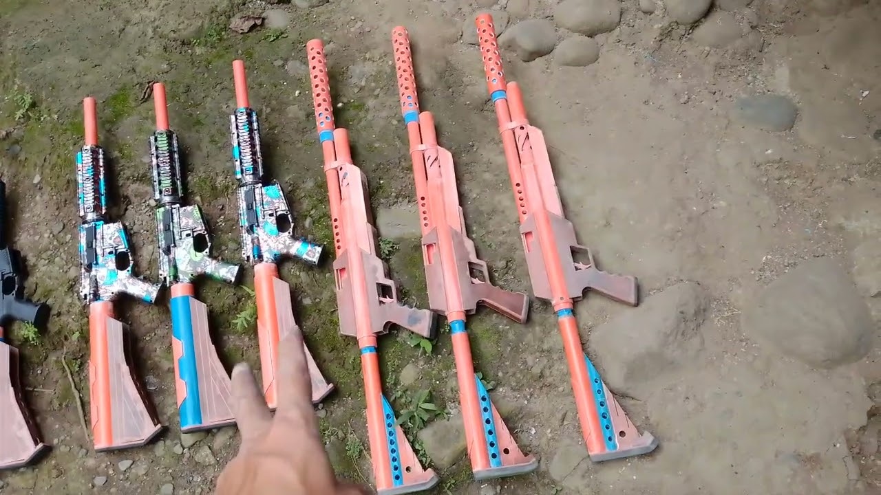 New made PVC toygun Butane power update(batch 3)1 unit( abilabol) Sniper design 