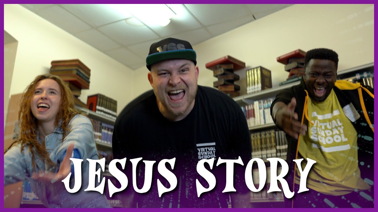 Jesus Story  - Dance video!  Virtual Sunday School Praise Party!