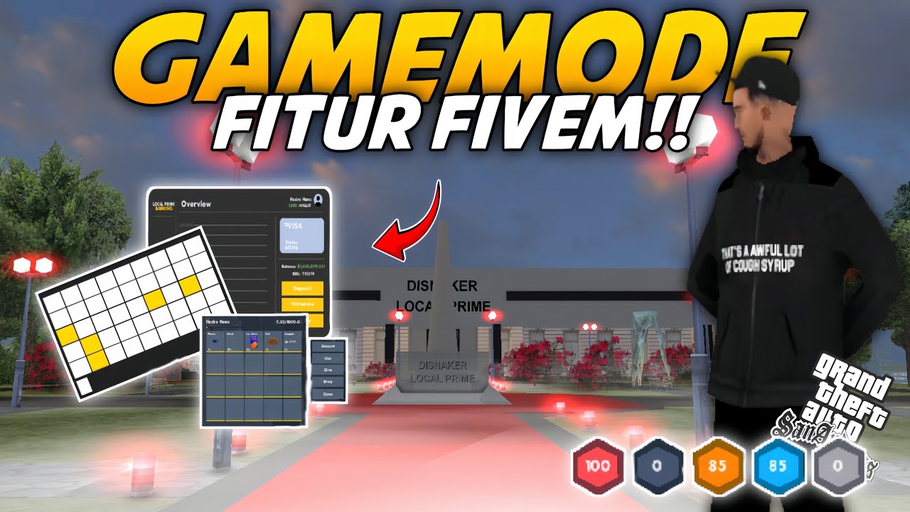 SHARE GAMEMODE YANG PERNAH DIJUAL | FITUR MODERN & MIRIP FIVEM!??