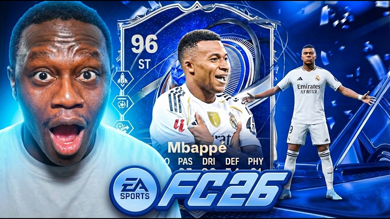 WE GOT MBAPPE !!!