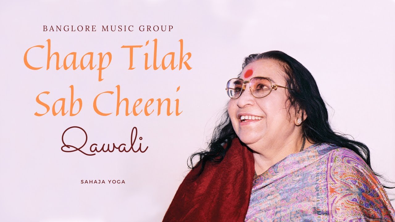 Chaap Tilak Sab Cheeni | Qawali | Banglore Music Group | Diwali Puja 2022 | Sahaja Yoga