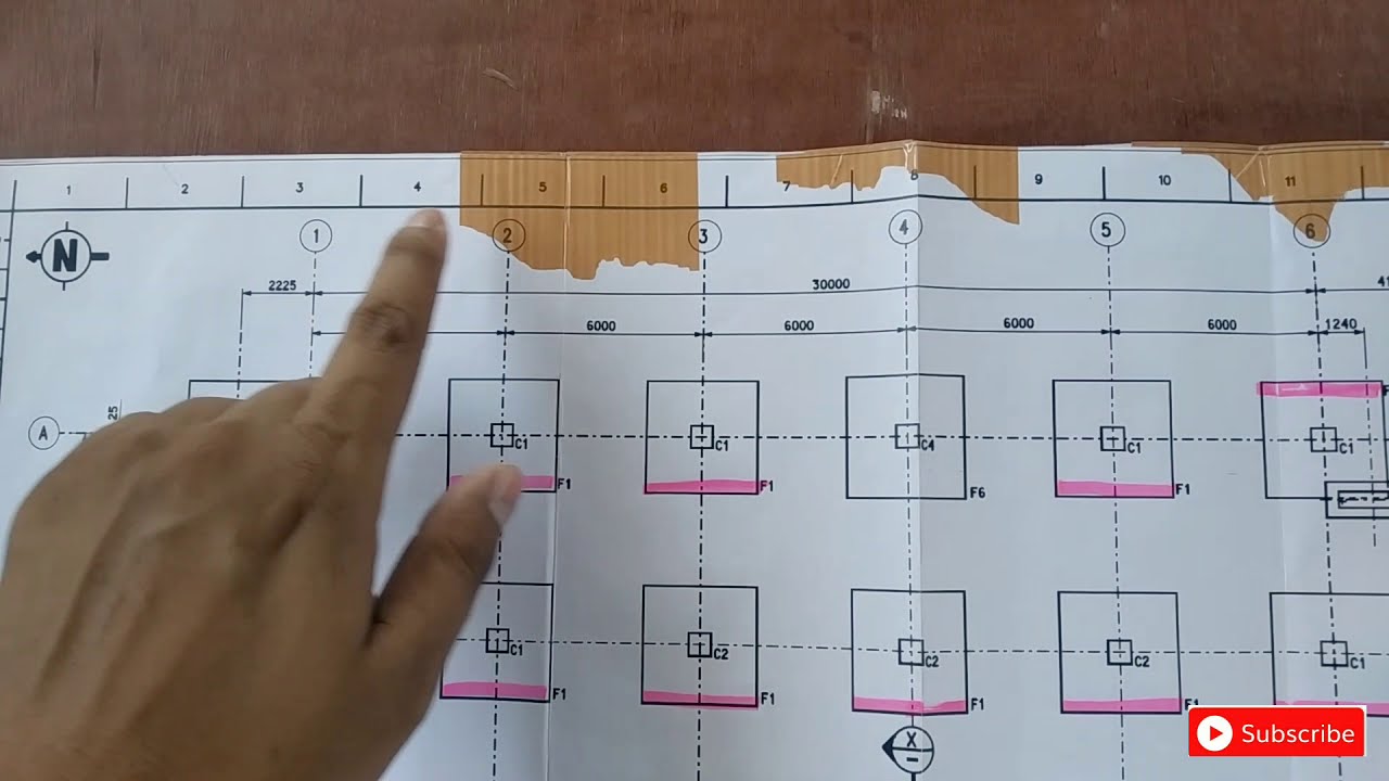 How to Read Building Foundation Plan | Basic for fresher