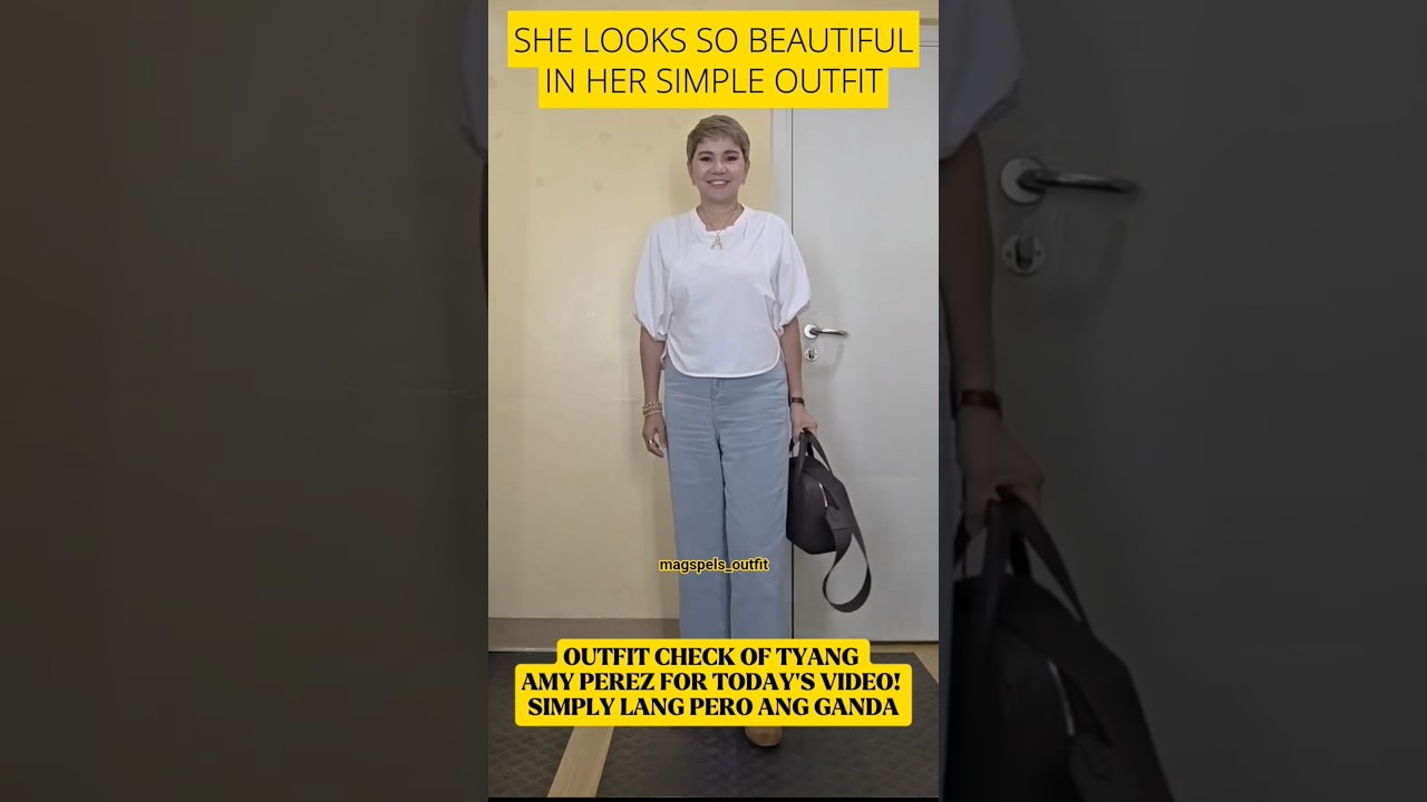 OUTFIT CHECK OF TYANG AMY PEREZ #amyperez #outfitcheck #beautiful #pretty #shorts #shortvideo #viral