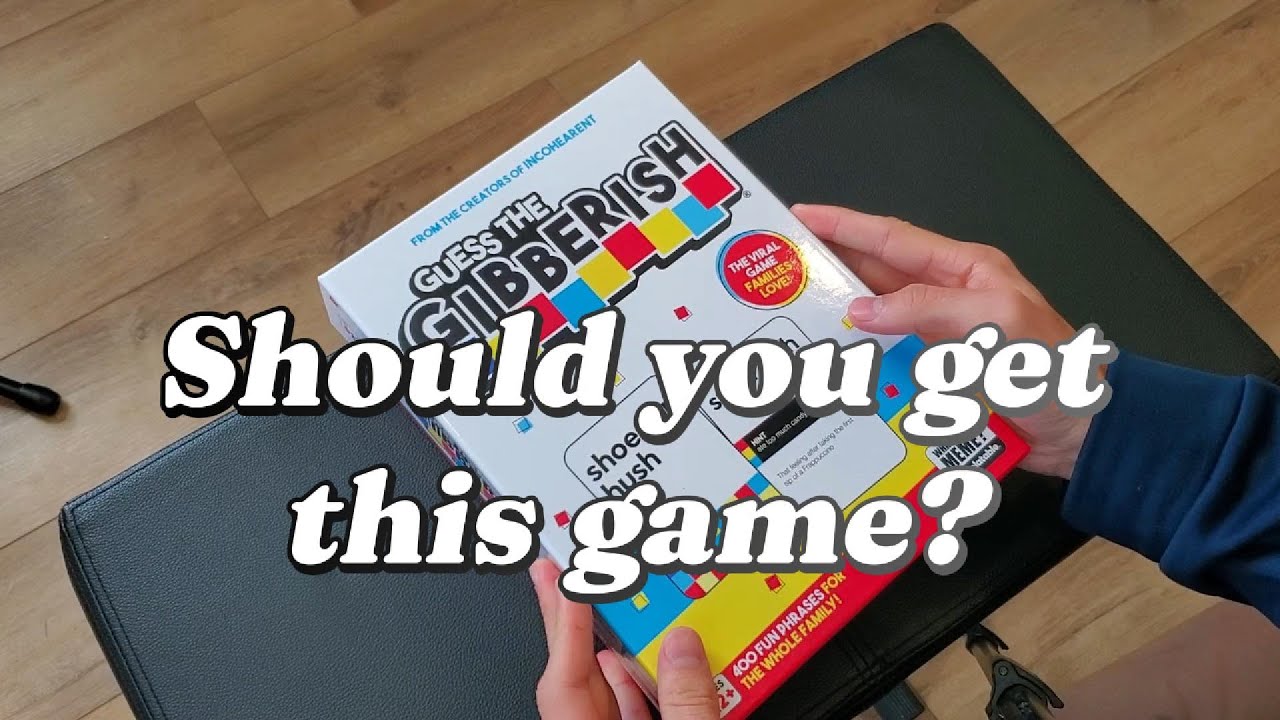 HONEST REVIEW: Guess The Gibberish (Incoherent Family Edition) Should You Get It?