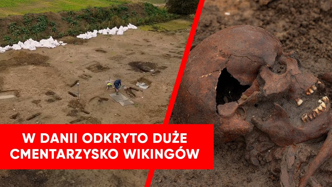 Wielkie odkrycie archeologów w Danii. Natrafiono na cmentarzysko wikingów.