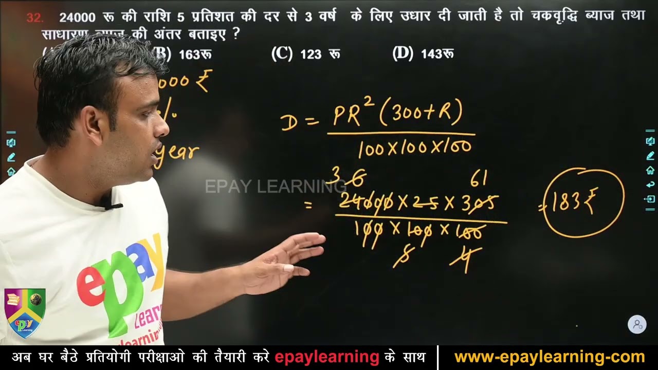 Class 5 | Compound Interest Math | चक्रवृद्धि ब्याज Full Concept | Basic to Advance | shrglobalindia