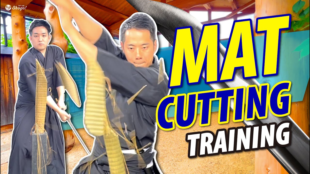 A Day in the Training of Katana Trainees Preparing for a Mat Cutting Competition