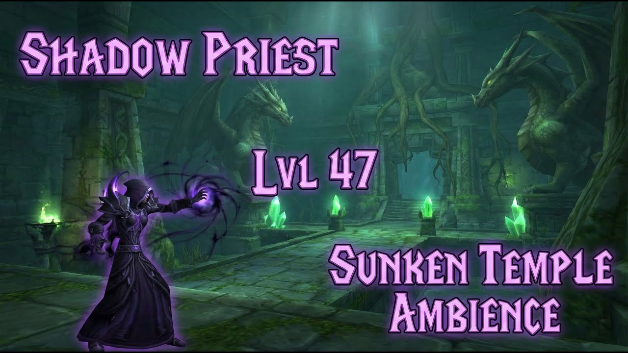 Shadows of the Temple: Level 47 Priest DPS [No Commentary]