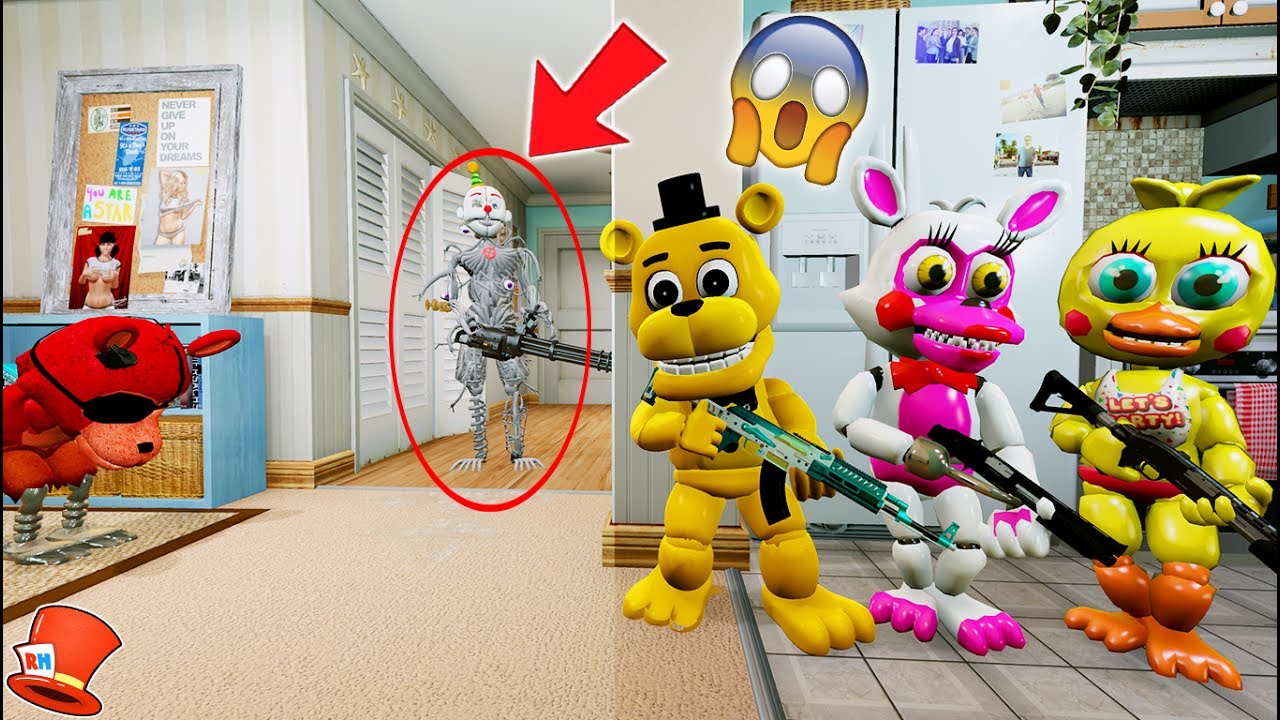 DON'T GET CAUGHT BY EVIL ENNARD OR DIE! (GTA 5 Mods FNAF RedHatter)