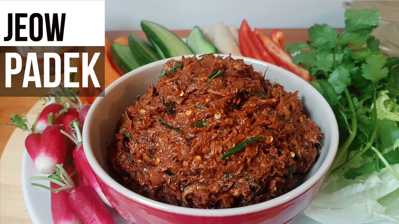 ปลา​แดกบอง​ สูตรนี้​แช่บ​เก็บไว้ได้นาน​ -​ ແຈ່ວປາແດກບອງແຊບໆ - Jeow padek (FRA SUB)