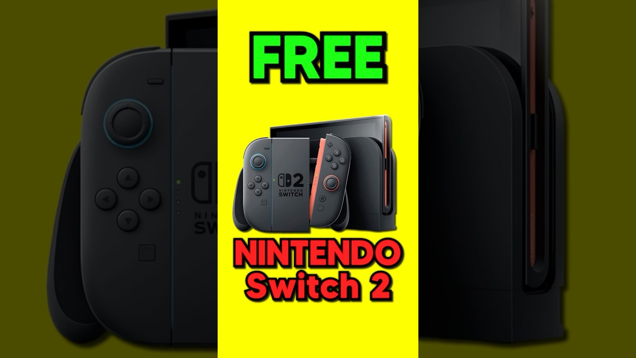 How to get a FREE Nintendo Switch 2!