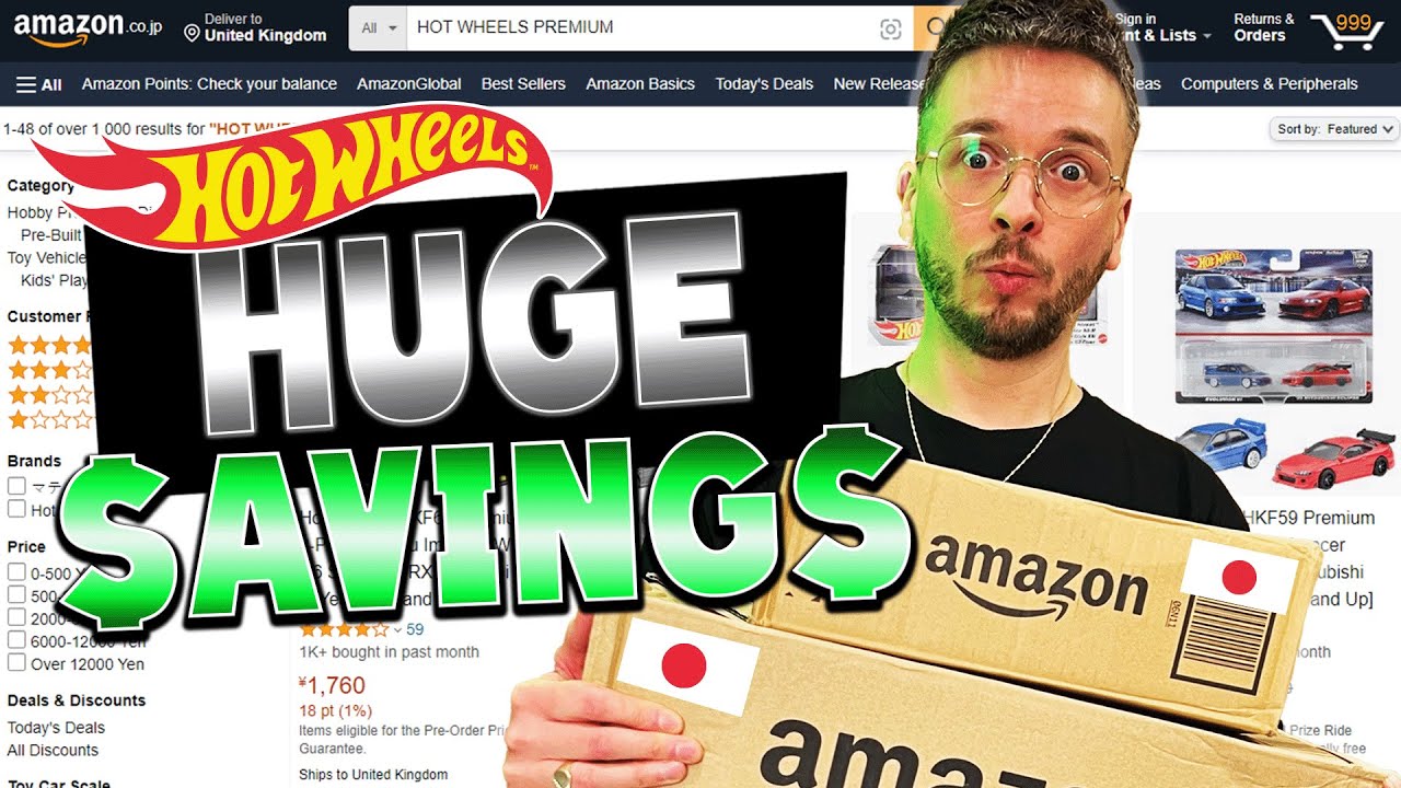 ПОЛНОЕ РУКОВОДСТВО — ЛУЧШИЙ СПОСОБ КУПИТЬ Hot Wheels НА AMAZON В ЯПОНИИ