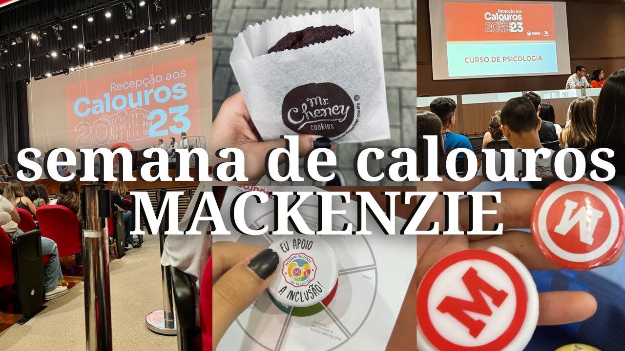 semana de calouro mackenzie I 1&deg; dia de faculdade I psicologia #psicologia #vlogs #estudos