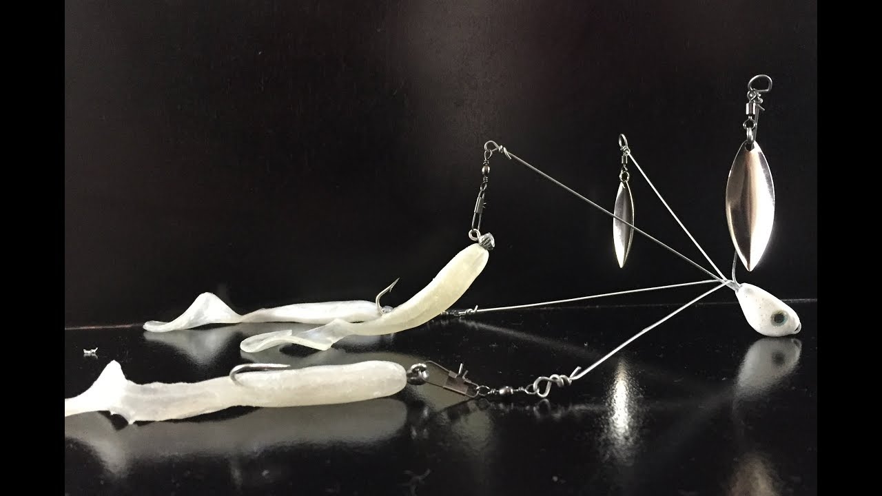 Making a Alabama rig  Soft Plastic Fishing Lure