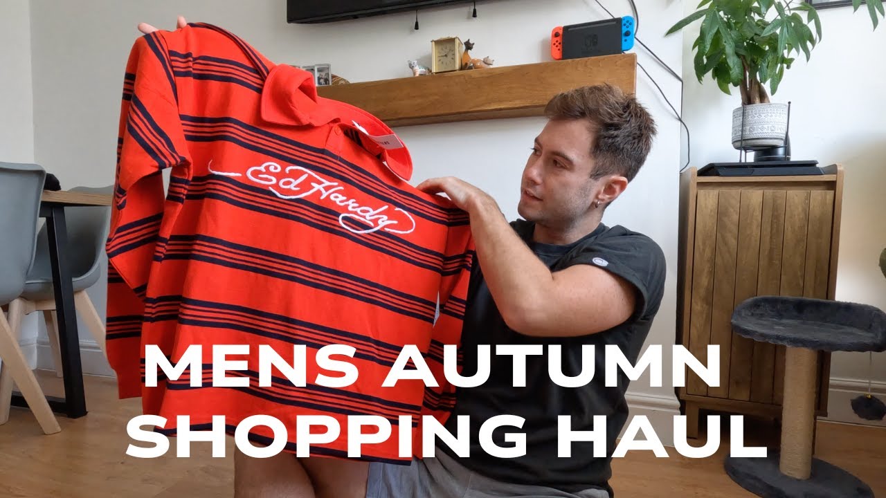 mens autumn shopping haul 2025 🛍️
