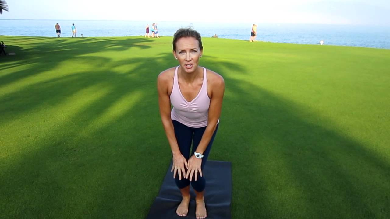 6-Minute BrennaYoga: Brenna Miles Yoga Stretch (Standing)