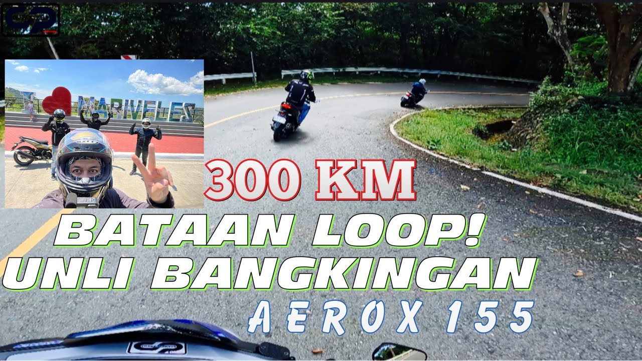 BRAND NEW AEROX v2 DERECHO BREAK-IN AGAD | 300KM RIDE | BATAAN LOOP