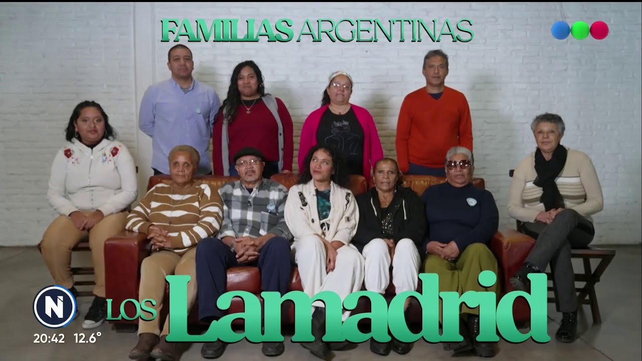 Los LAMADRID, una FAMILIA AFRO descendiente de ESCLAVOS - Familias Argentinas en Telefe Noticias