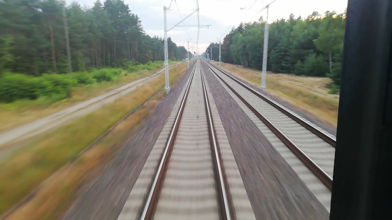 IC 81100 GAŁCZYŃSKI / 160km/h / Dojazd do stacji Koło