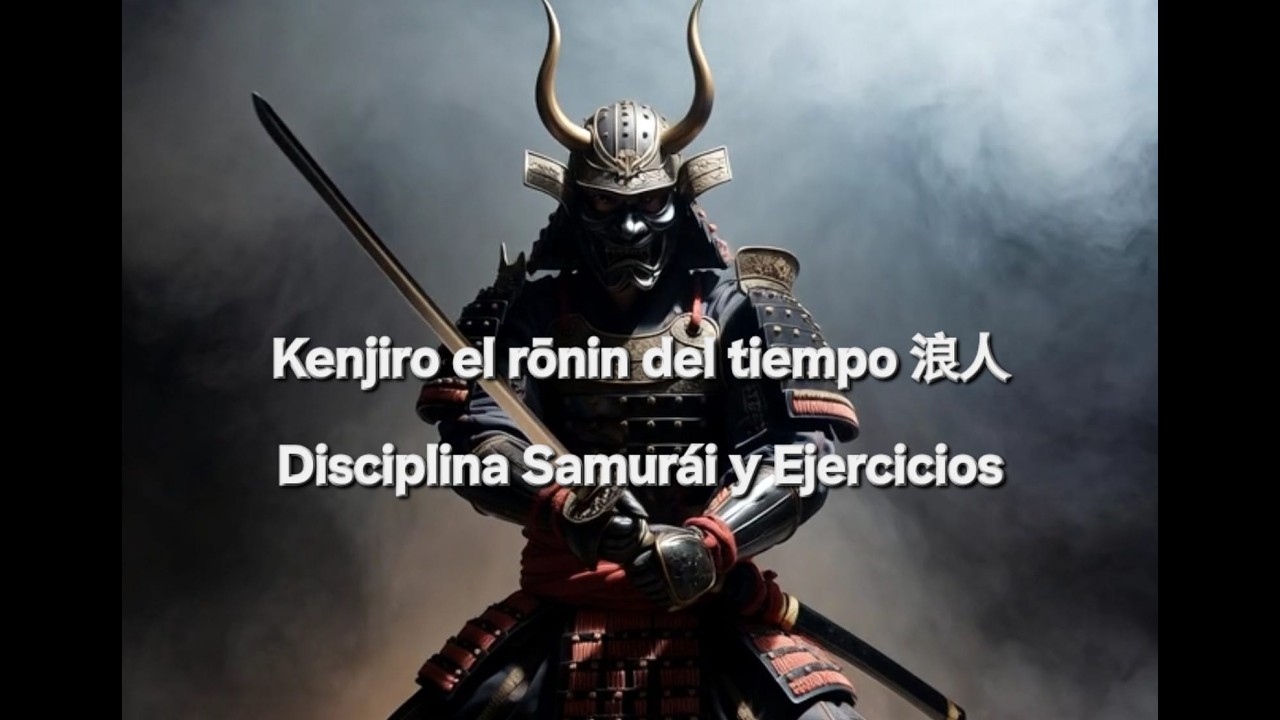 Kenjiro el rōnin del tiempo 浪人 Disciplina Samurái y Ejercicios #sociedadciencia33