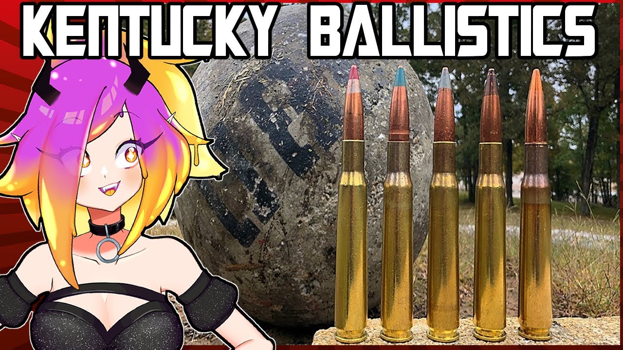 MY FIRST KENTUCKY BALLISTICS VIDEO! - 50 BMG vs Atlas Stone Reaction