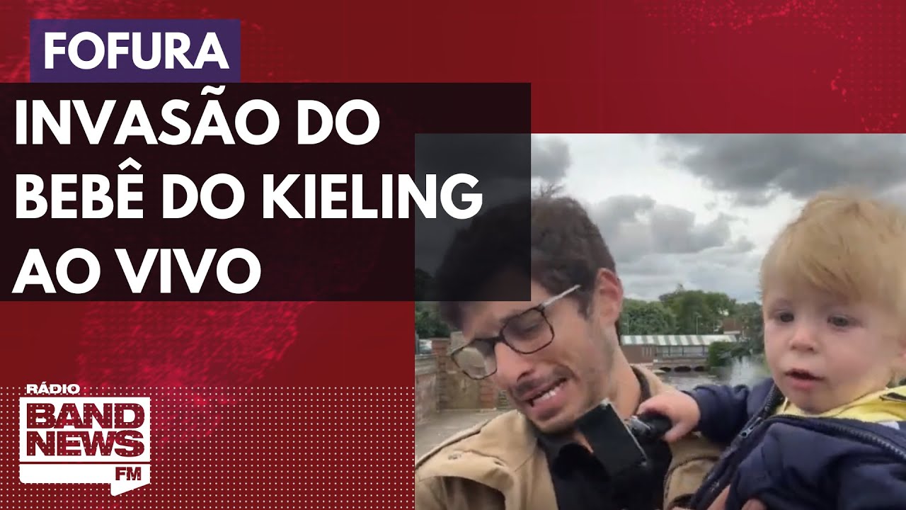 Bebê invade jornal: filho de apresentador Felipe Kieling entra ao vivo no BandNews FM