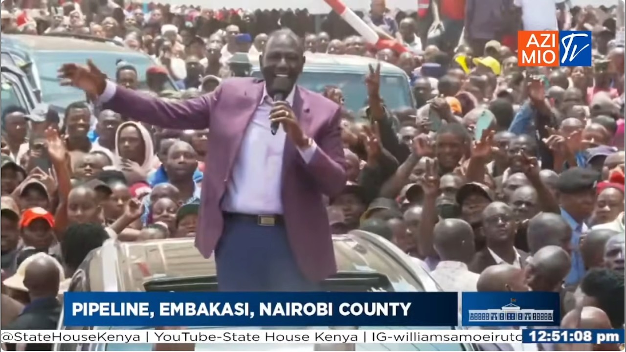FIERY: 'Azimio Bila ODM Ni Kuzimia' Ruto Delivers Hard-Hitting Message As Crowd Reacts