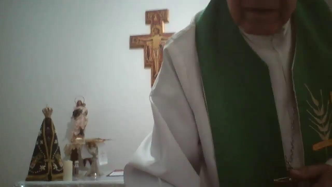 Santa Missa e ora&ccedil;&atilde;o da manh&atilde; - 27&ordf; semana do Tempo Comum