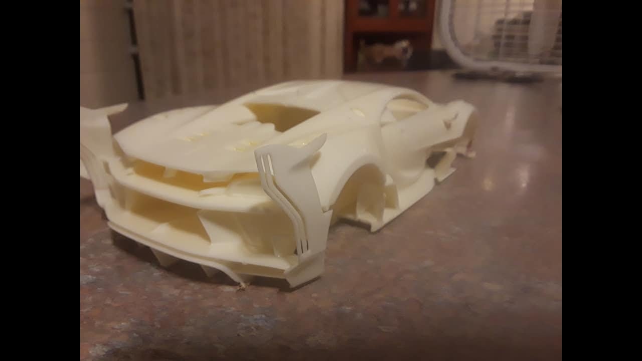 Bugatti Vision Gran Turismo(Carbon Decals)  1/24 Alpha Model show