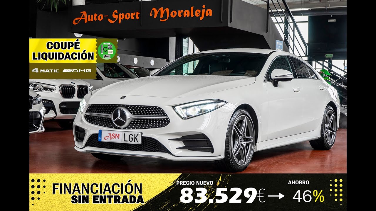 Auto Sport Moraleja stock: MERCEDES-BENZ Clase CLS 350d 4Matic AMG Line 286cv Aut