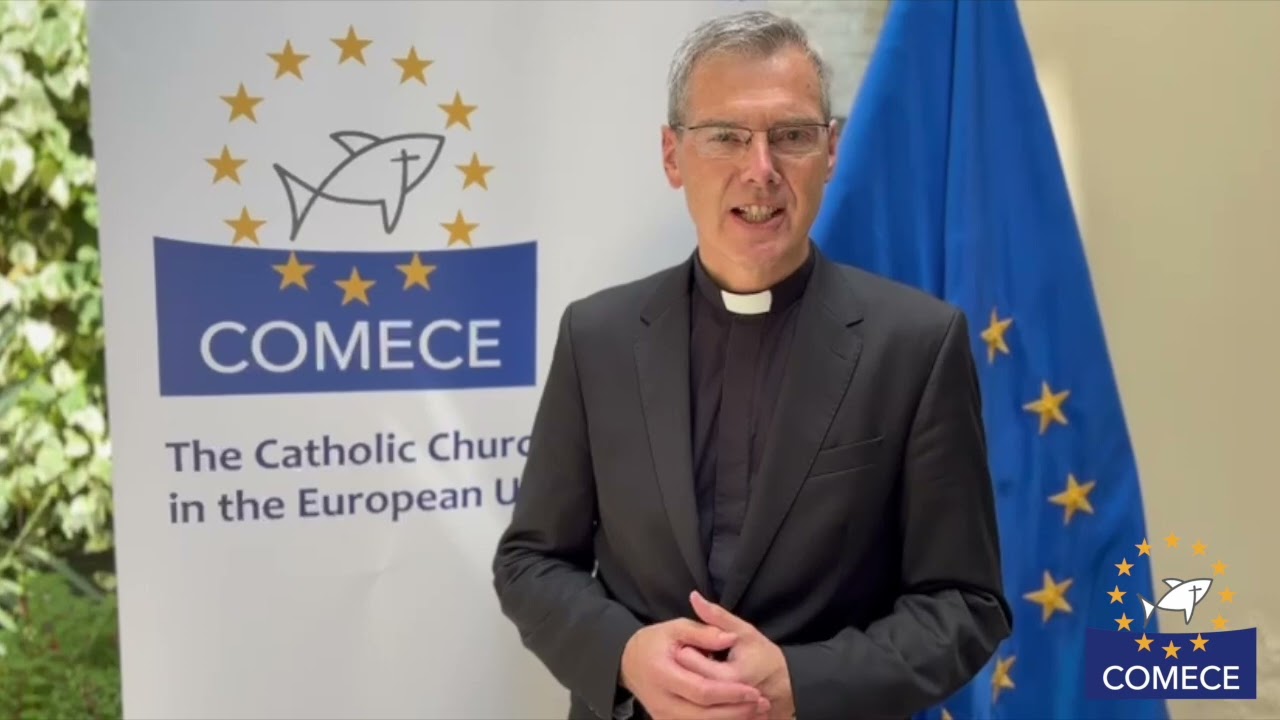 Bishop Wilmer in Brussels: 