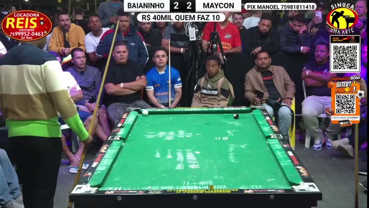 Baianinho X Maycon -R$ 40 Mil