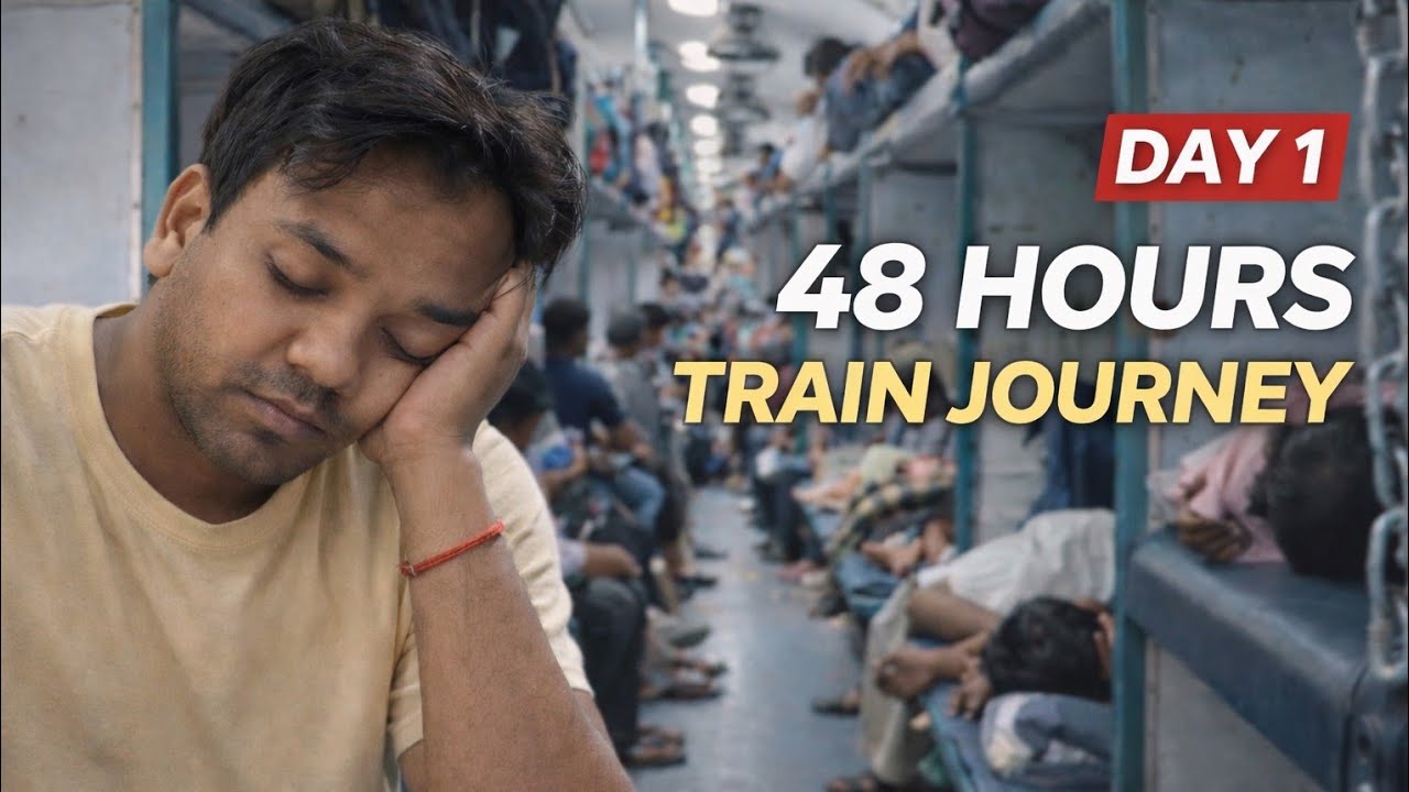 48-Hour Train Journey! 🚂 Durg to Patna: Day 1 (Full Experience)