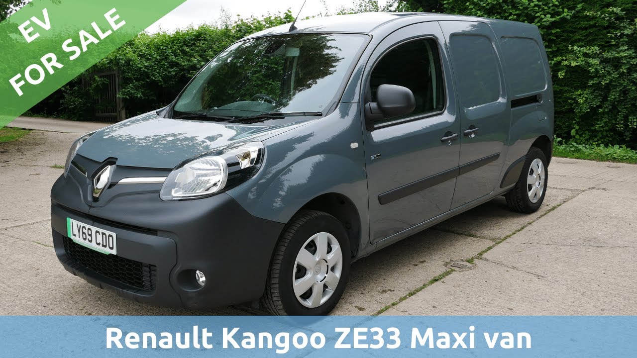 SOLD: 2020 Renault Kangoo ZE33 Maxi electric van